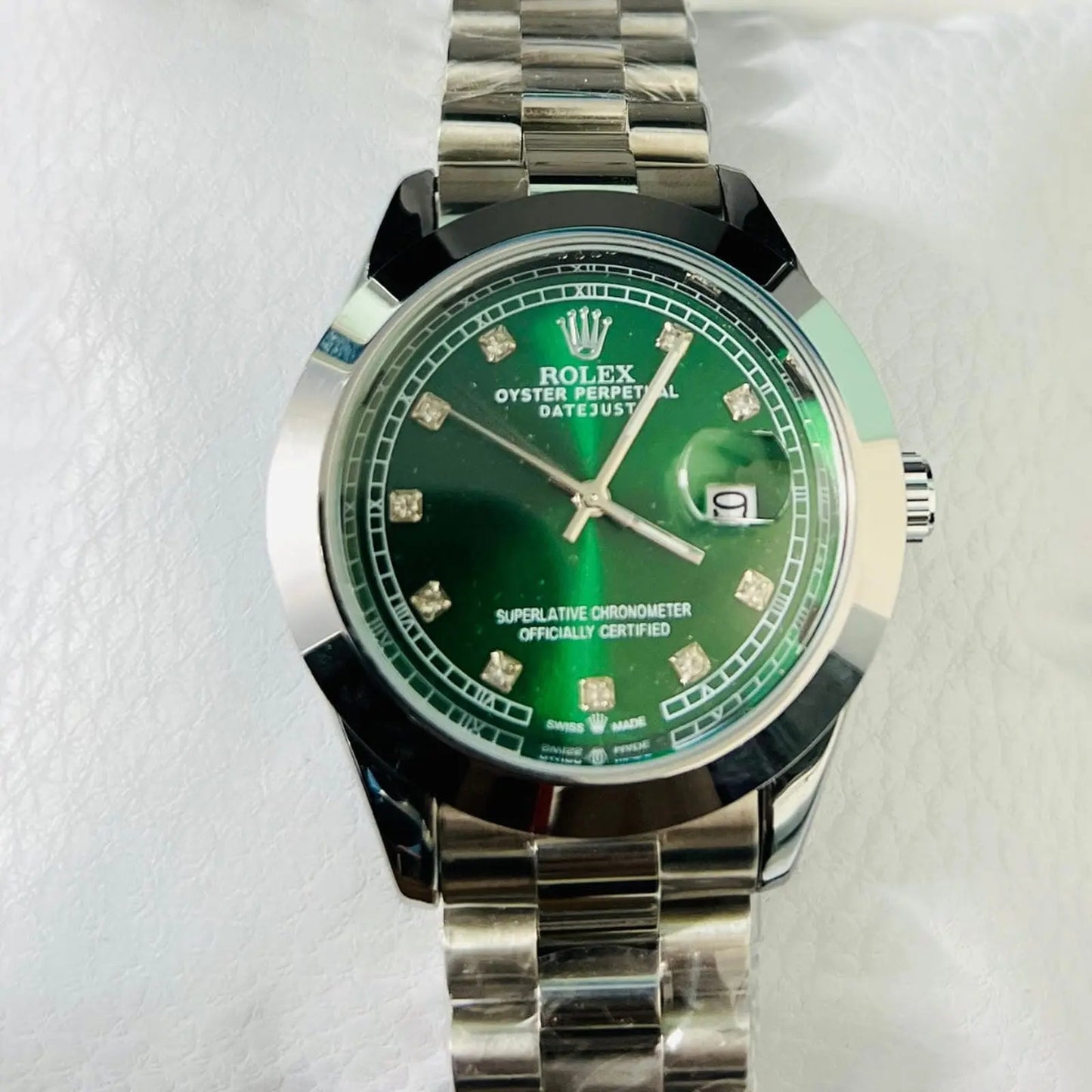 Rolex Datejust Green Dial Wardesh