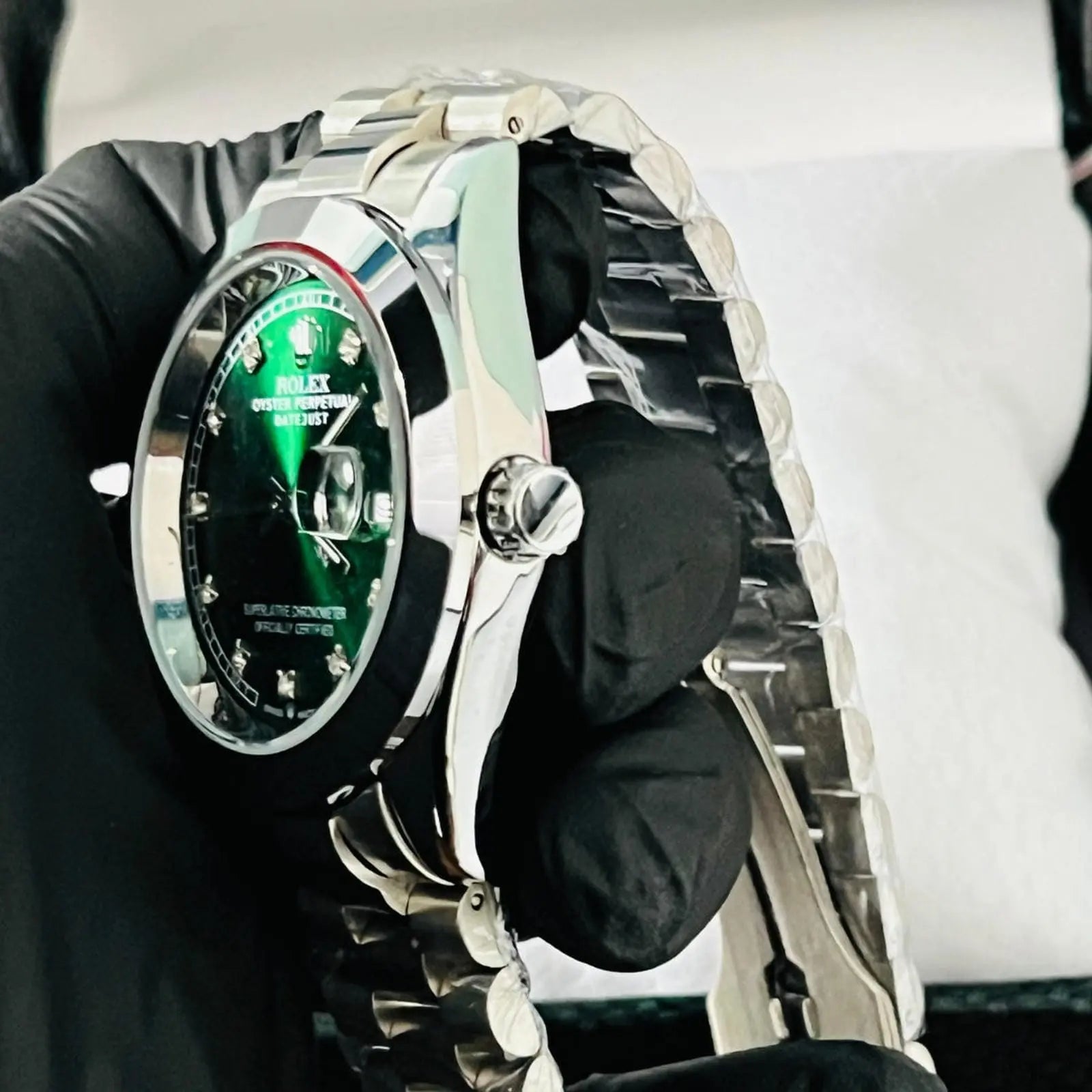 Rolex Datejust Green Dial Wardesh