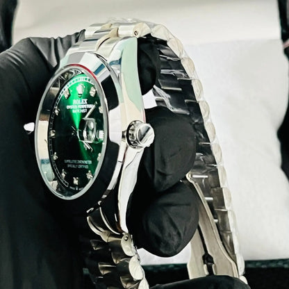 Rolex Datejust Green Dial Wardesh