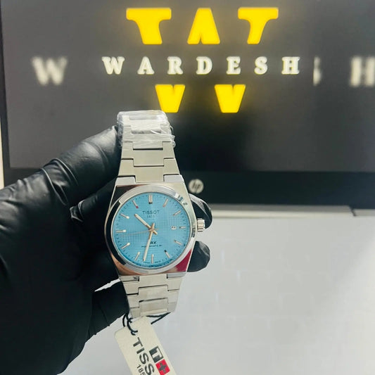 Tissot PRX Blue Dial With Silver Chain Wardesh