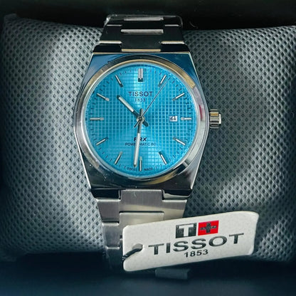 Tissot PRX Blue Dial With Silver Chain Wardesh