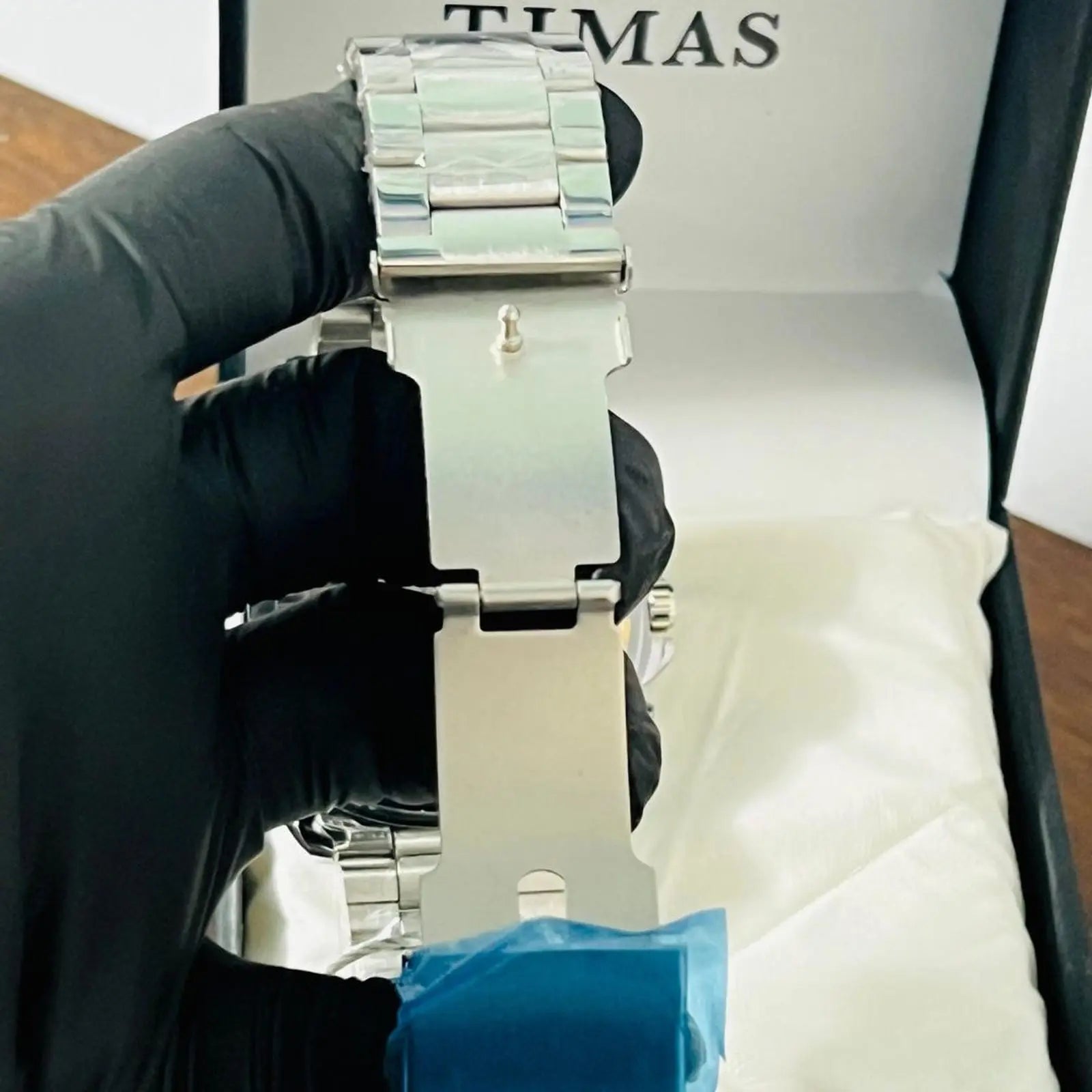 Timas Multidial Metal Silver Watch Wardesh